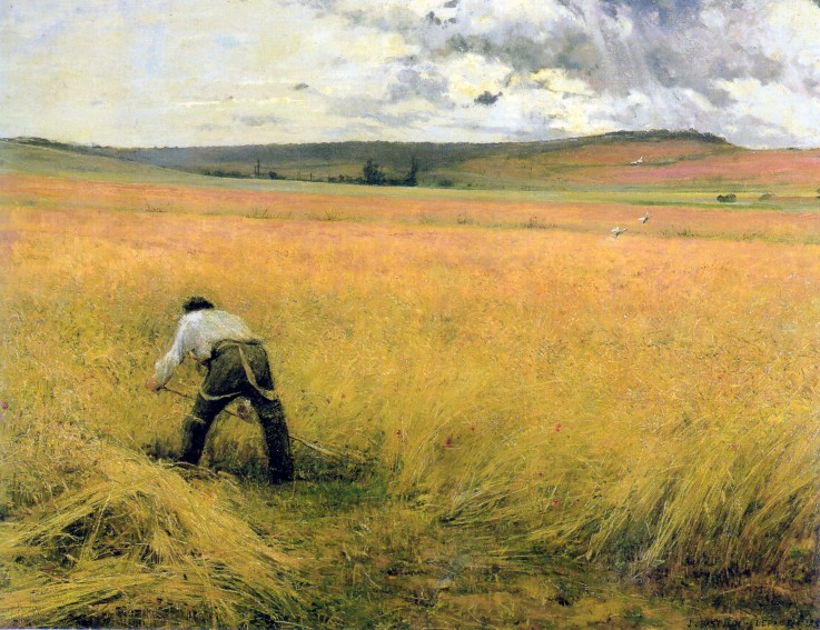 The Ripened Wheat a Jules Bastien-Lepage