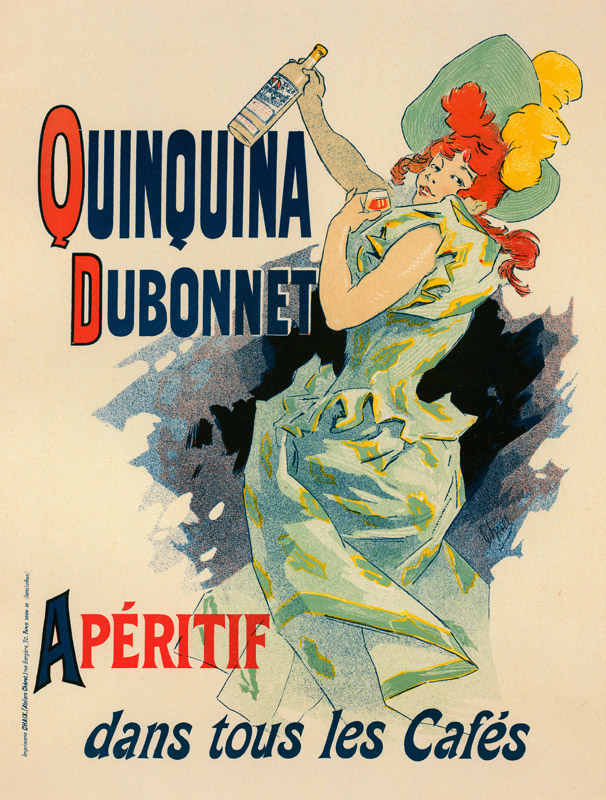 Quinquina Dubonnet (Poster) a Jules Chéret