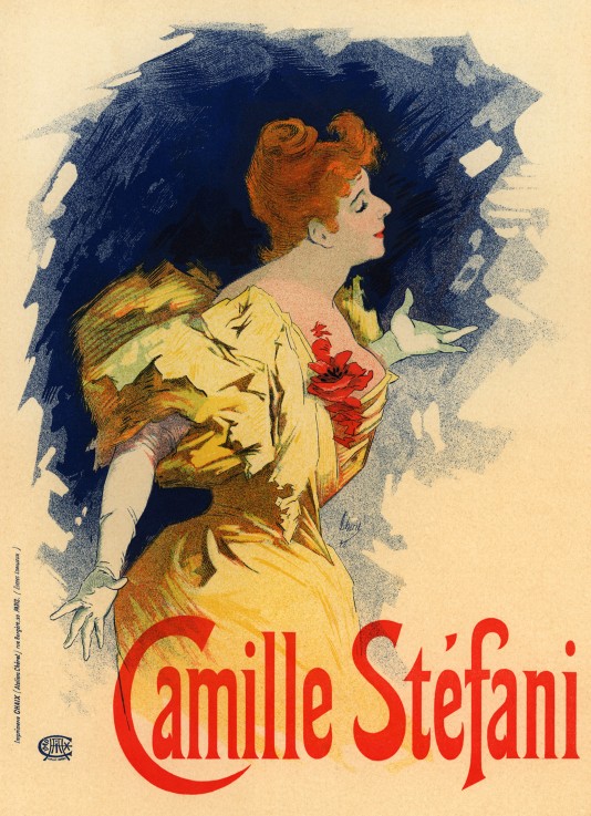 Camille Stéfani (Poster) a Jules Chéret