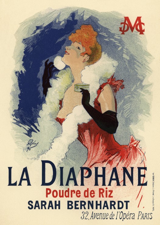 La Diaphane (Poster) a Jules Chéret