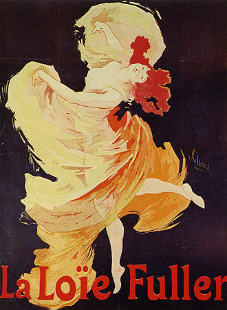 Poster for the dancer Loie Fuller a Jules Chéret