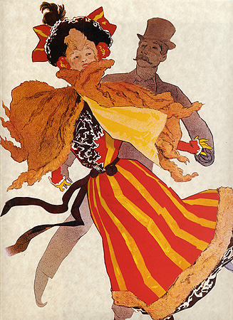 Poster outline a Jules Chéret