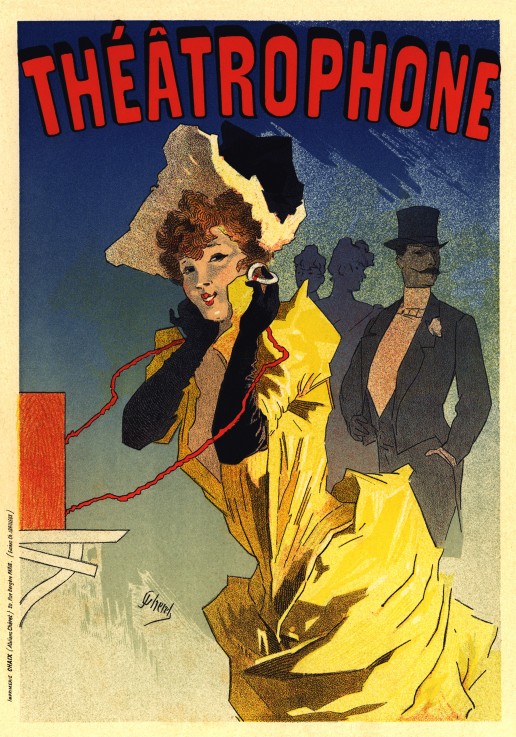 Théâtrophone (Poster) a Jules Chéret