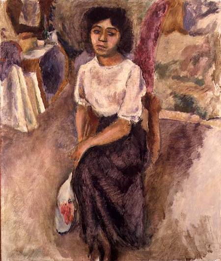 Seated Woman a Jules Pascin