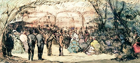 The Bal Mabille a Jules de Goncourt