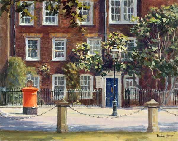 South Audley Street (oil on canvas)  a Julian  Barrow