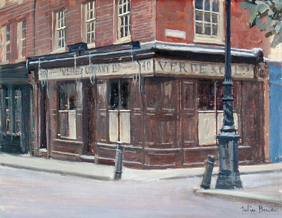 Brushfield Street, Spitalfields (oil on canvas)  a Julian  Barrow