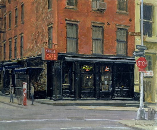 Fanelli''s Bar, New York, 1996 (oil on canvas)  a Julian  Barrow