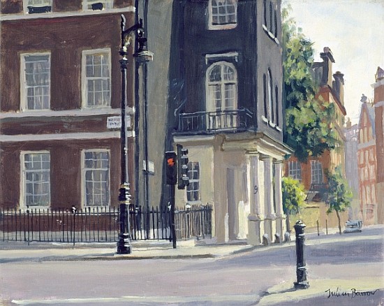 New Square, Lincoln''s Inn (oil on canvas)  a Julian  Barrow