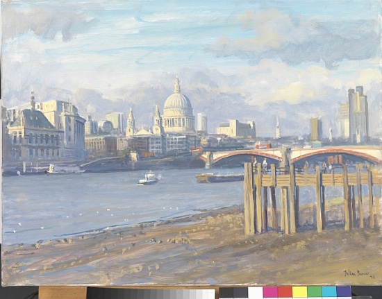St Pauls from the South a Julian  Barrow