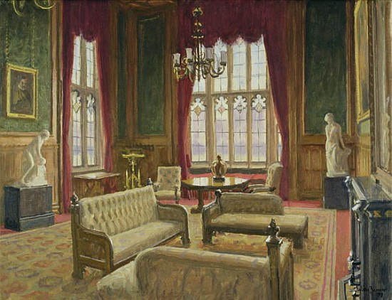 The River Room, Palace of Westminster (oil on canvas)  a Julian  Barrow