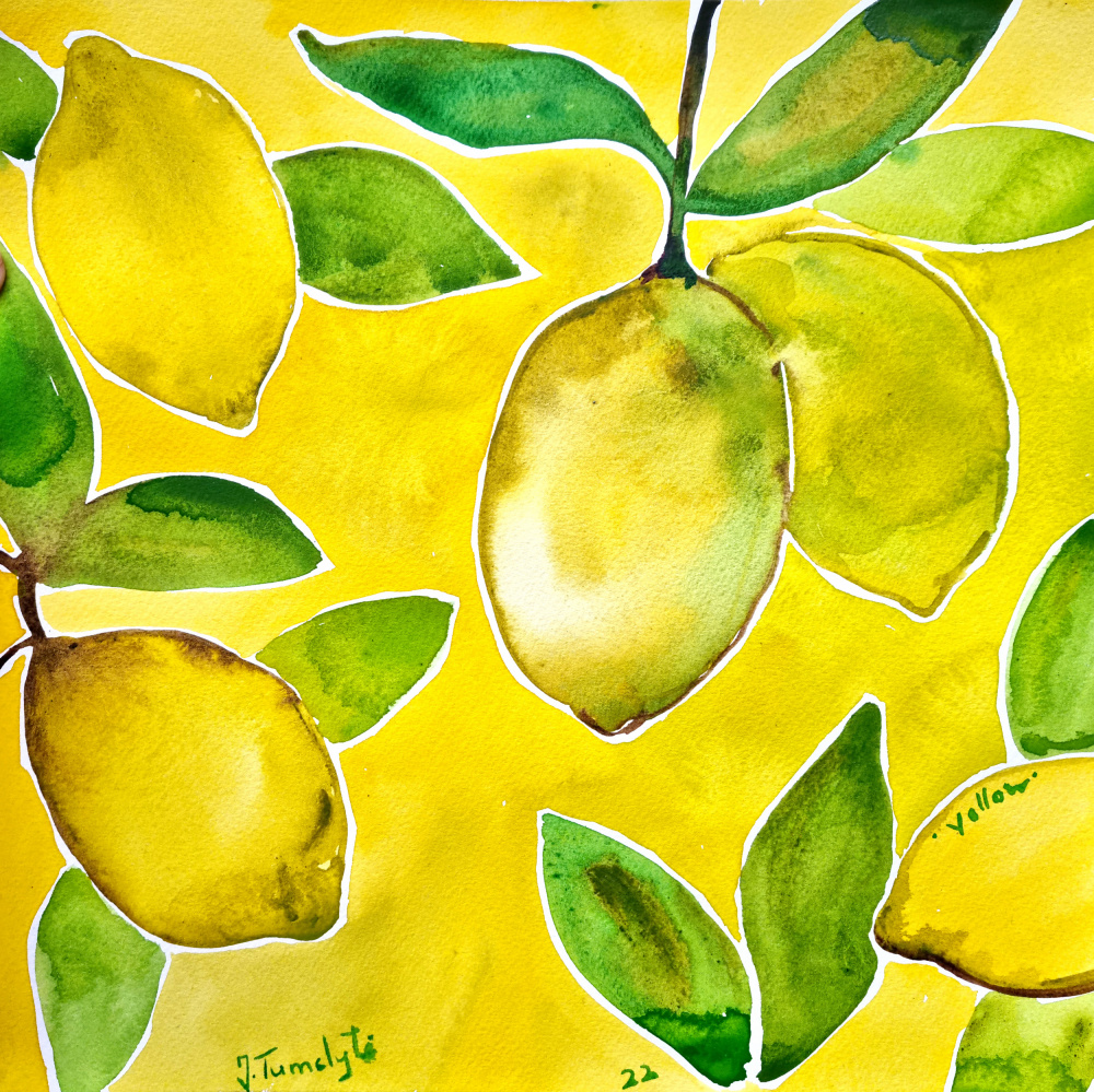 Yellow Lemons a Julija Belickienė
