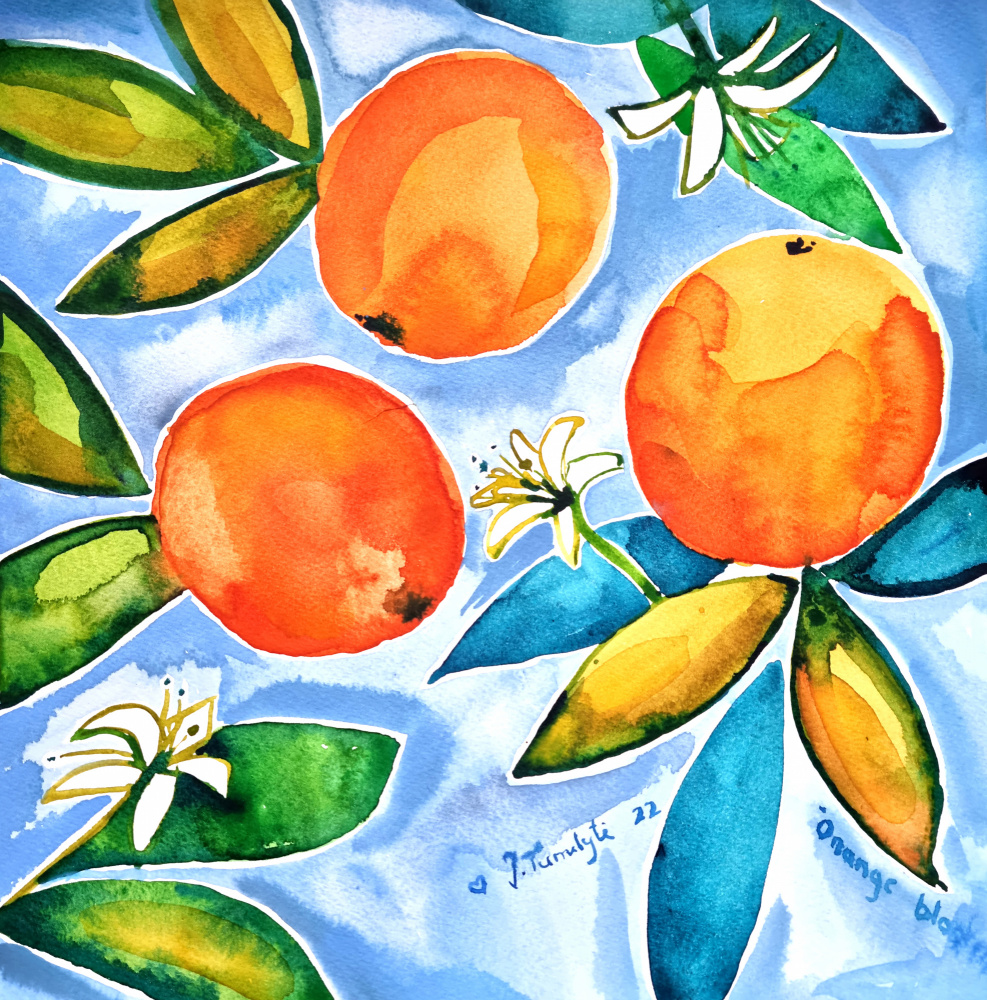 Oranges Blooming a Julija Belickienė