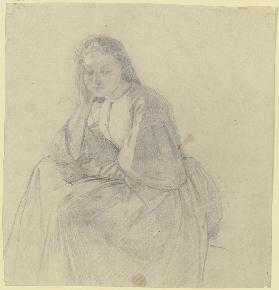 Sitting girl