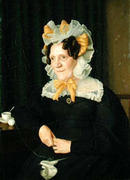Portrait of an Old Woman a Julius Oldach