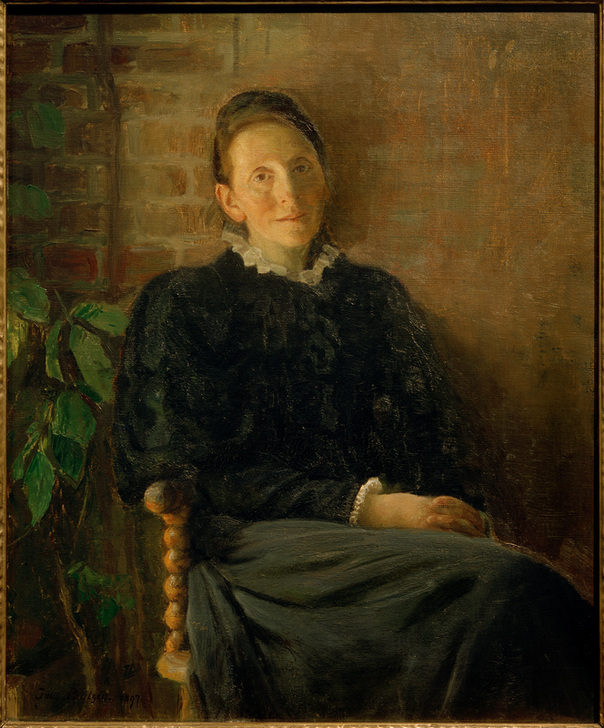 Porträt der Pauline Hirschsprung a Julius Paulsen