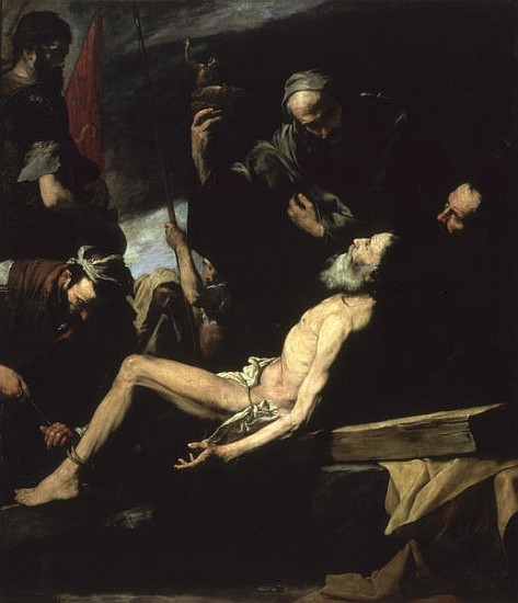 The Martyrdom of St. Andrew a Jusepe de (lo Spagnoletto) Ribera