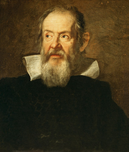 Bildnis von Galileo Galilei a Justus Susterman