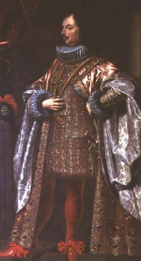 Vincenzo II Gonzaga, ruler of Mantua from 1587-1612, wearing a cloak of the Order of the Redemeer
