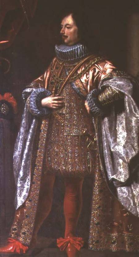 Vincenzo II Gonzaga, ruler of Mantua from 1587-1612, wearing a cloak of the Order of the Redemeer a Justus Susterman