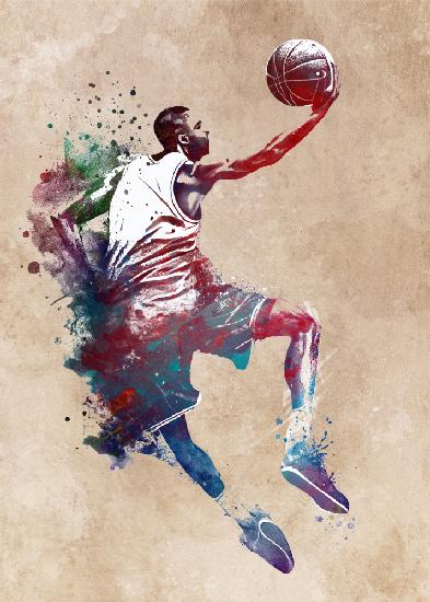 Basketball Sport Art 14