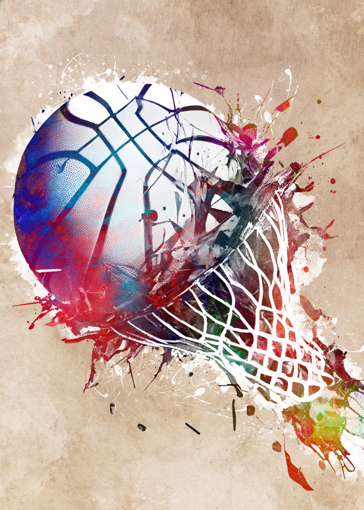 Basketball Sport Art 17 a Justyna Jaszke