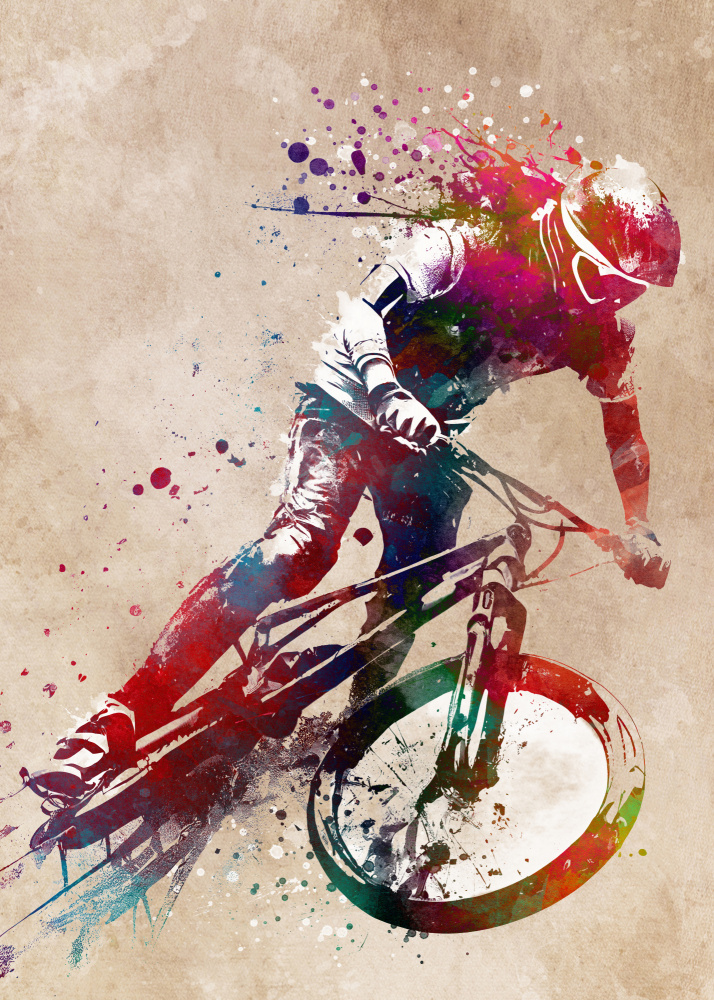 BMX sport art 31 a Justyna Jaszke