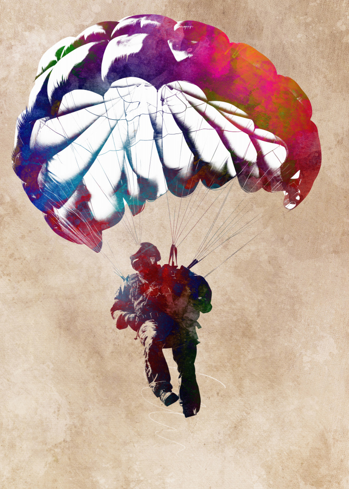 Paratrooper sport art a Justyna Jaszke