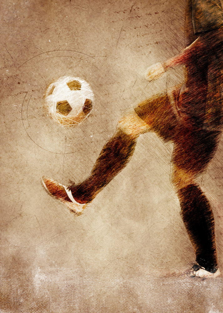 Football Soccer Sport Art 13 a Justyna Jaszke