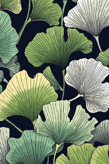 Ginko Biloba leaves 13