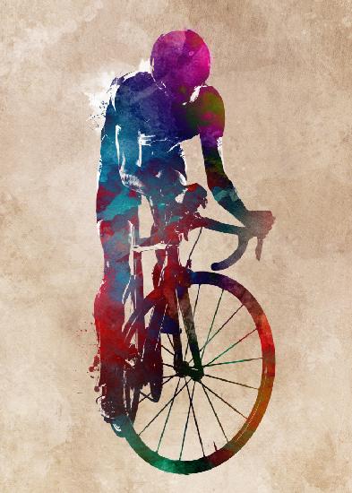 Cycling sport art 22