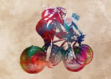 Cycling sport art 5