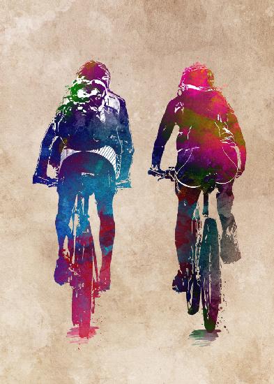 Cycling sport art 9