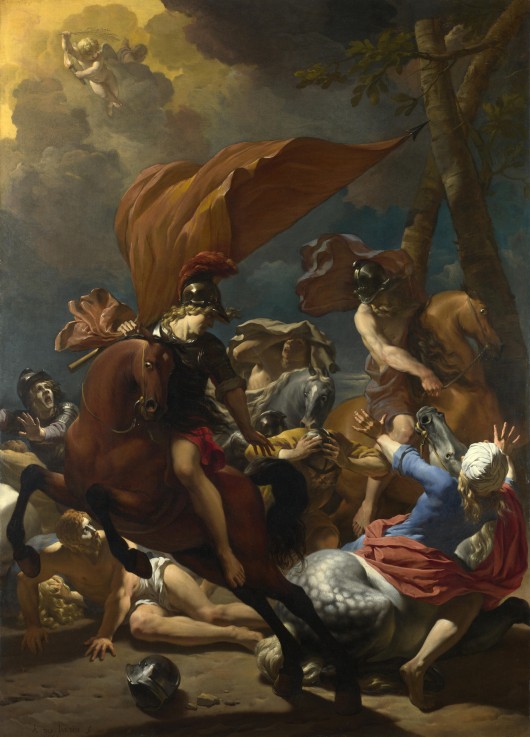 The Conversion of Saint Paul a Karel Dujardin