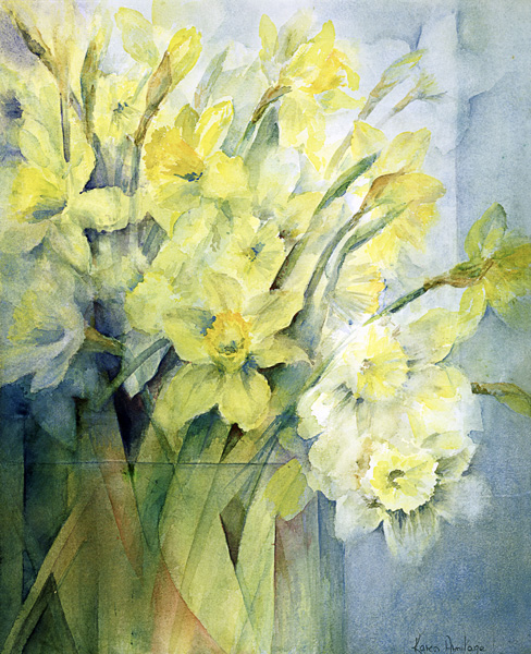 Daffodils, Uncle Remis and Ice Follies  a Karen  Armitage