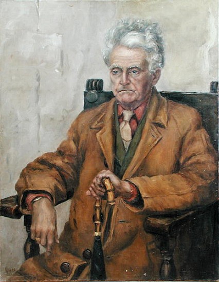 Mr Corbett (oil on canvas)  a Karen  Armitage
