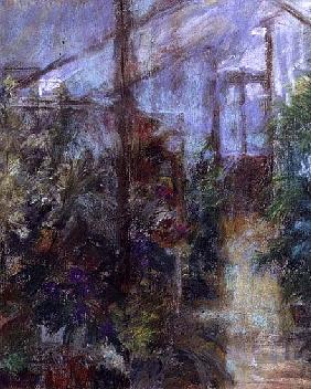The Greenhouse (pastel on paper) 