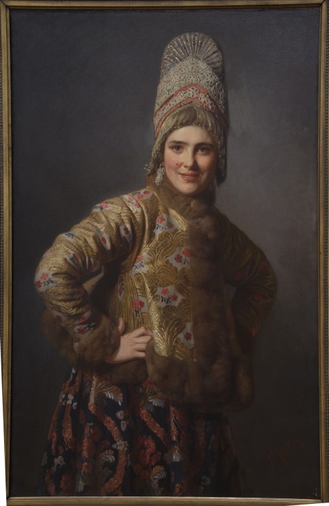 Russian Girl a Karl Bogdanowitsch Wenig