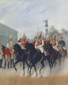 Zar Nikolaus I. und Grossfürst Alexander in St. Petersburg a Karl Karlowitsch Piratsky