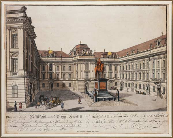 Vienna , Court Library a Karl Schütz