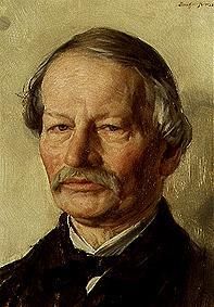 Portrait of the poet Gustav Freytag a Karl Stauffer-Bern