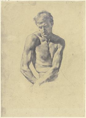 Male semi-nude