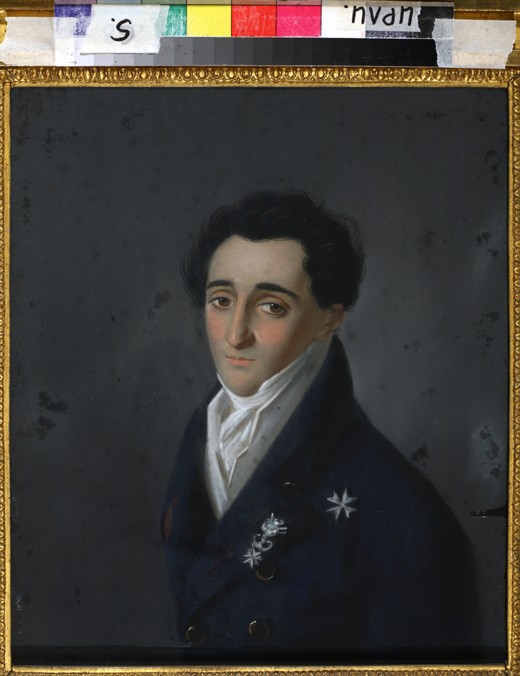 Portrait of Christofor Ekimovich Abamelik-Lazarev (1789-1871) a Karl Wilhelm Bardou