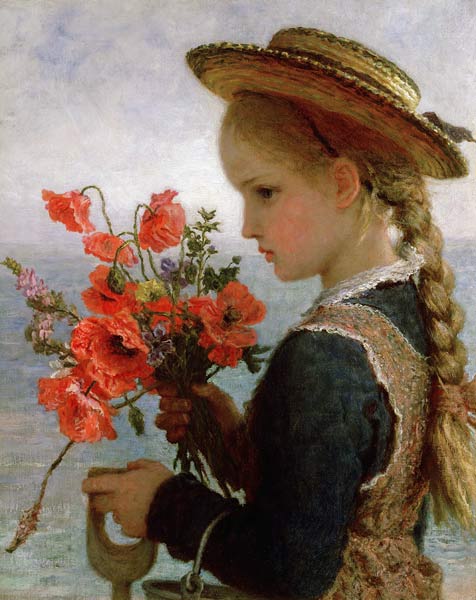 Poppy Girl a Karl Wilhelm Friedrich Bauerle