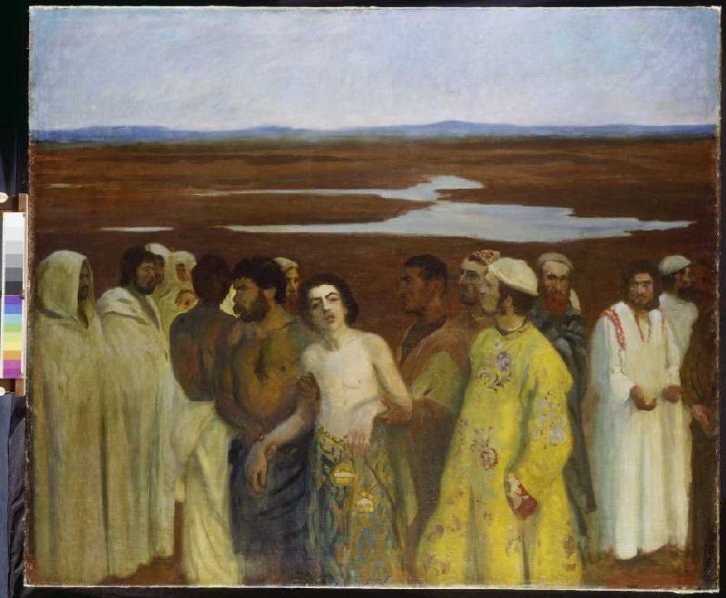 Joseph is sold by his brothers to Egypt a Károly Ferenczy