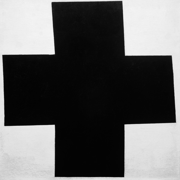 The black cross. a Kasimir Sewerinowitsch Malewitsch