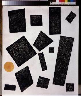 Suprematism composition