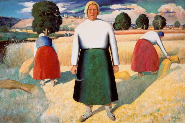 Malevich, The Reapers a Kasimir Sewerinowitsch Malewitsch