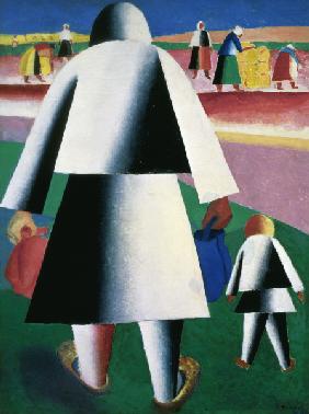 Malevich / Marfa and Wanjka / 1909/10