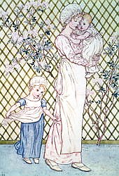 Mother and Child a Kate Greenaway